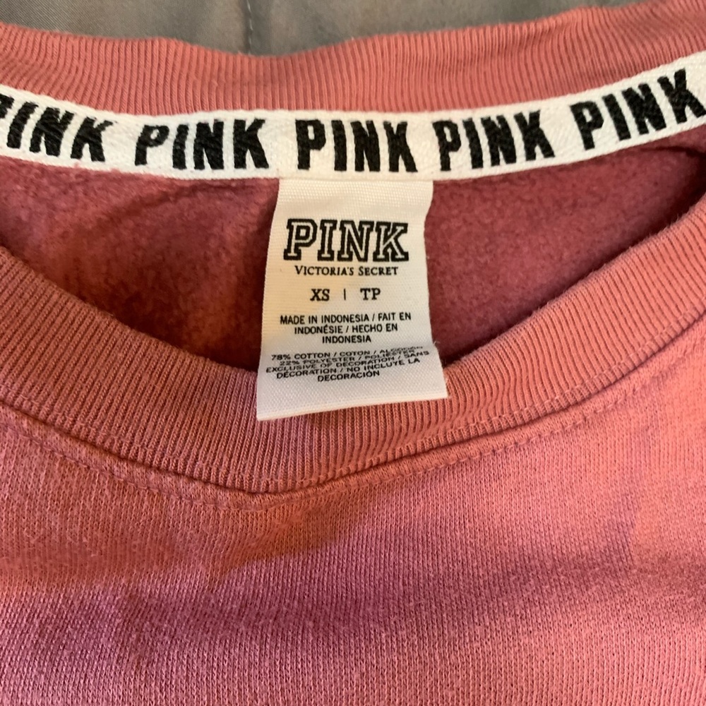Pink crew sweater - Picture 3 of 5